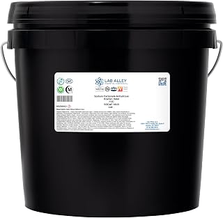 Lab Alley Sodium Carbonate Anhydrous FCC, Kosher, Halal, Water Softener, Food Additive, Cleaning Agent, and Laboratory Reagent (10 Pounds)