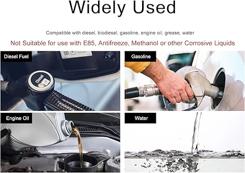 Vista 25 de SUPERFASTRACING Manguera de transferencia de combustible de 3/4 '' x 20' Bomba de aceite fluido/manguera de tubo de tanque negro Manguera de 20