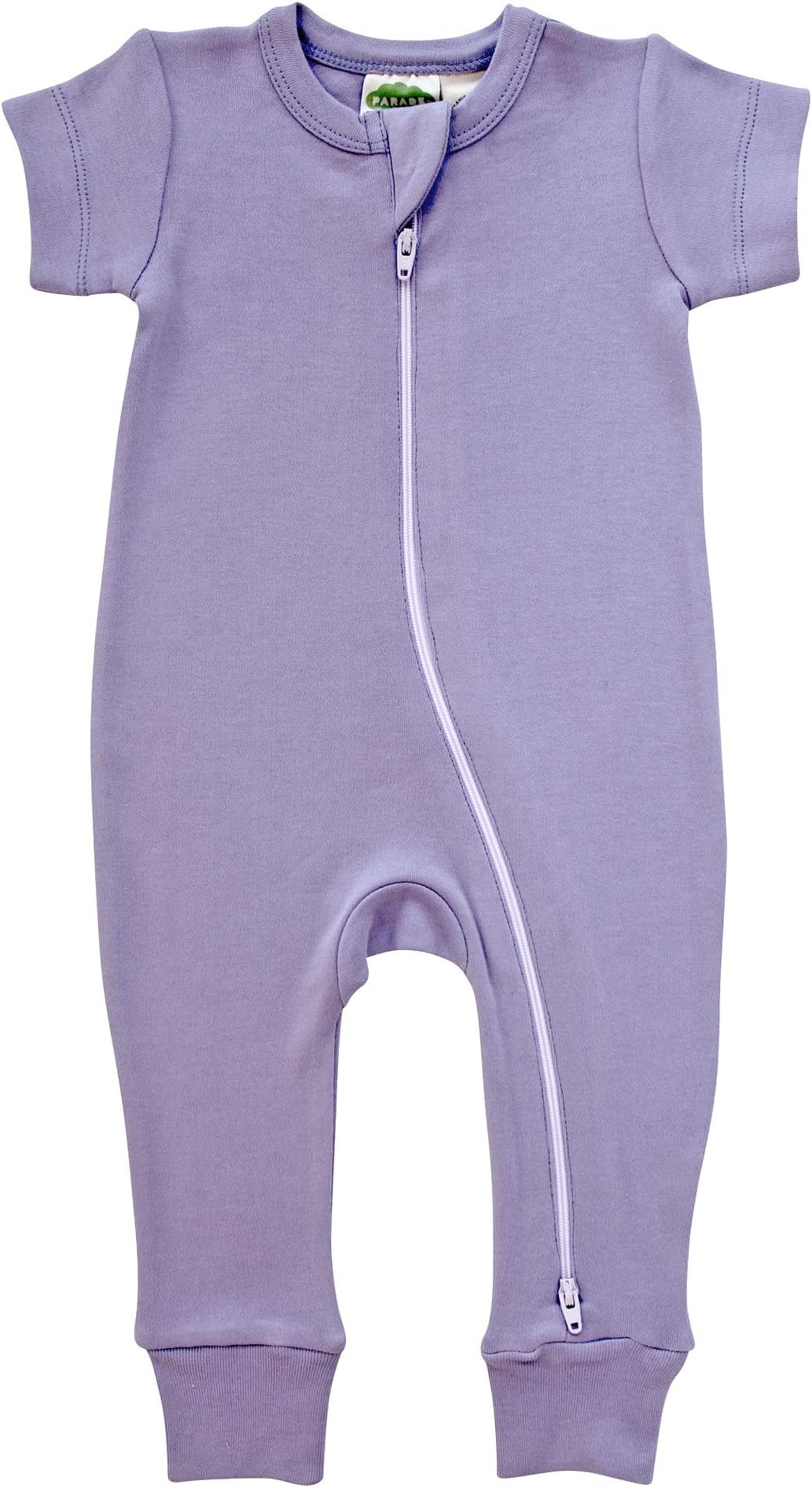 PARADEOrganic Essentials '2-Way' Zip Romper - Short Sleeve