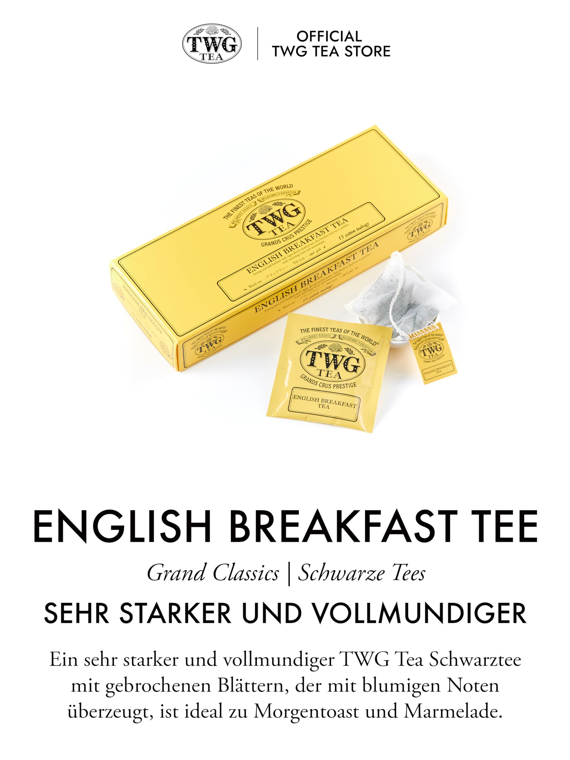 TWG Tea | English Breakfast Tea | Black Tea | Floral Undertones