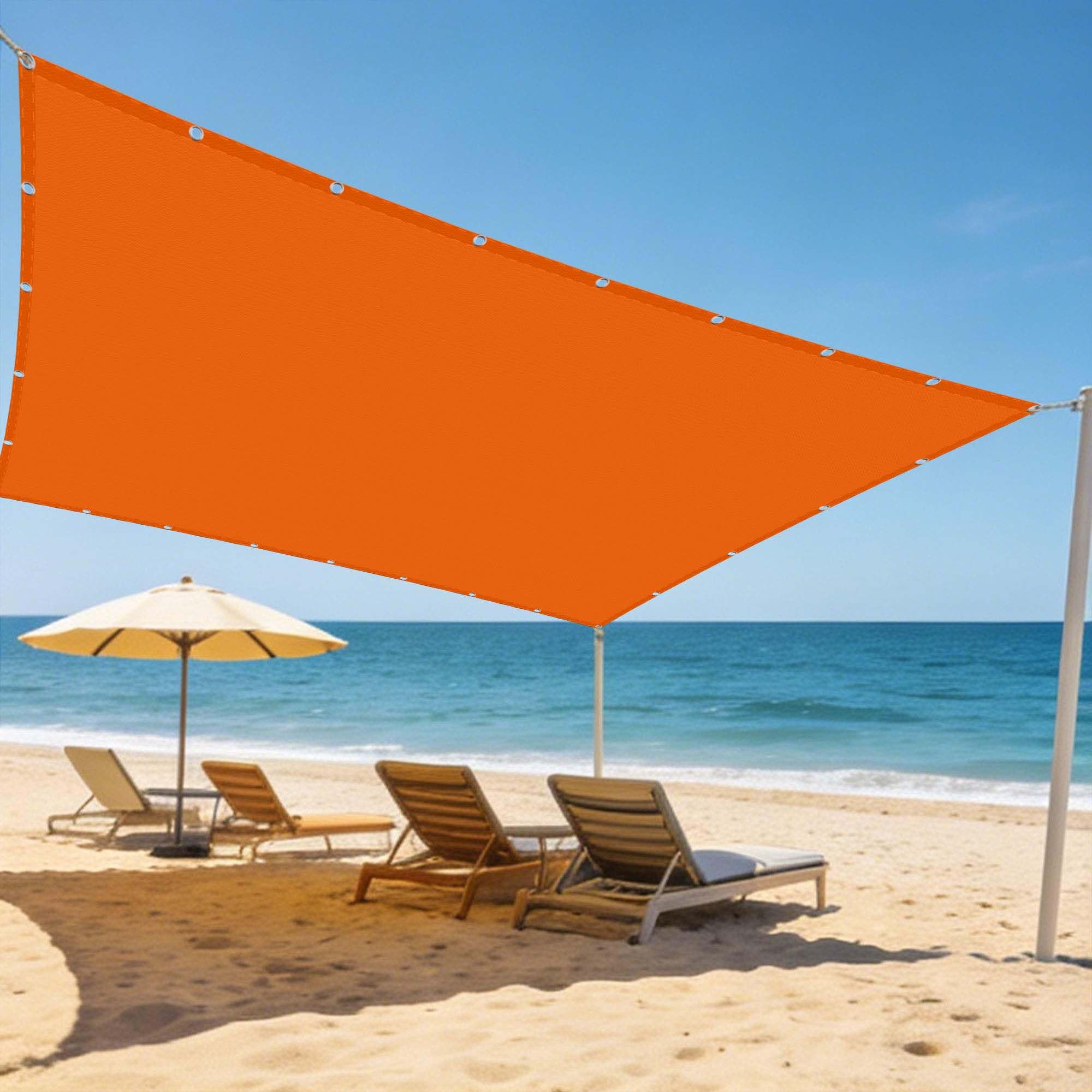 Voiles d'ombrage anti-UV respirant pour aménager un patio ombragé en été