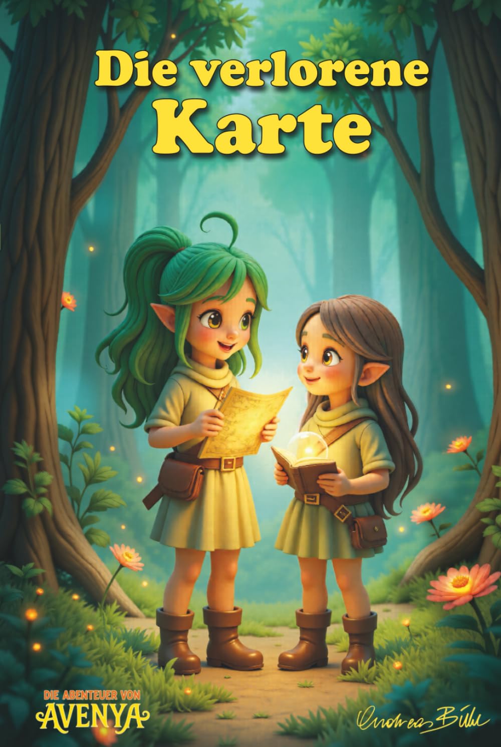 Die verlorene Karte – Die Abenteuer von Avenya Band 2 | Magisches Kinderbuch ab 6 Jahren über Vertrauen, Freundschaft und Abenteuer im Wald: Fantasy ... ab 4 Jahren | Märchenhafte Geschichten