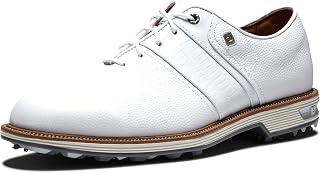 FootJoy Men's Premiere Series Packard Golf Shoes - Waterproof VersaTrax+ Traction, Premium Leather, Timeless Style