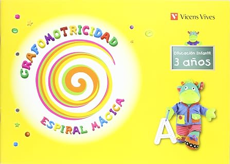 Espiral Magica. Grafomotricidad. 3 Años