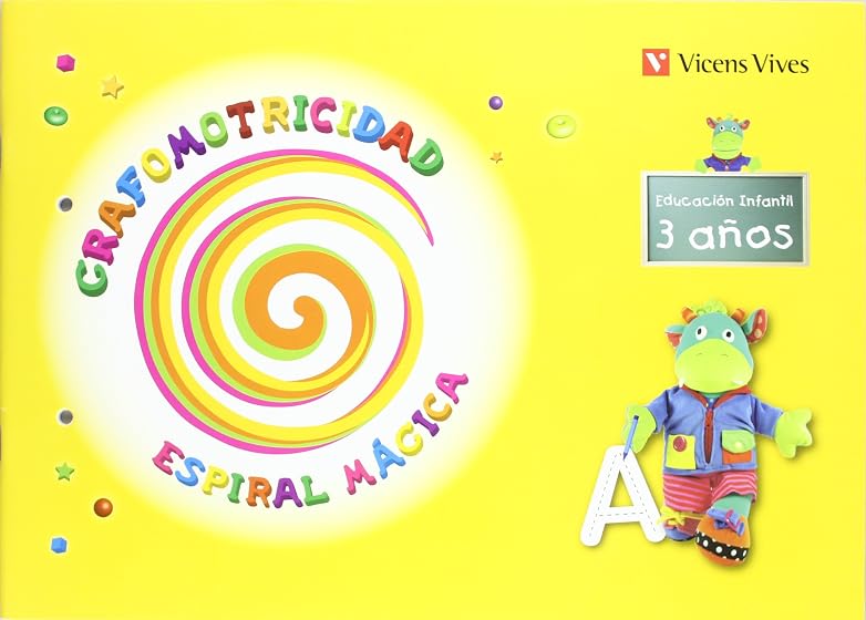 Espiral Magica. Grafomotricidad. 3 Años