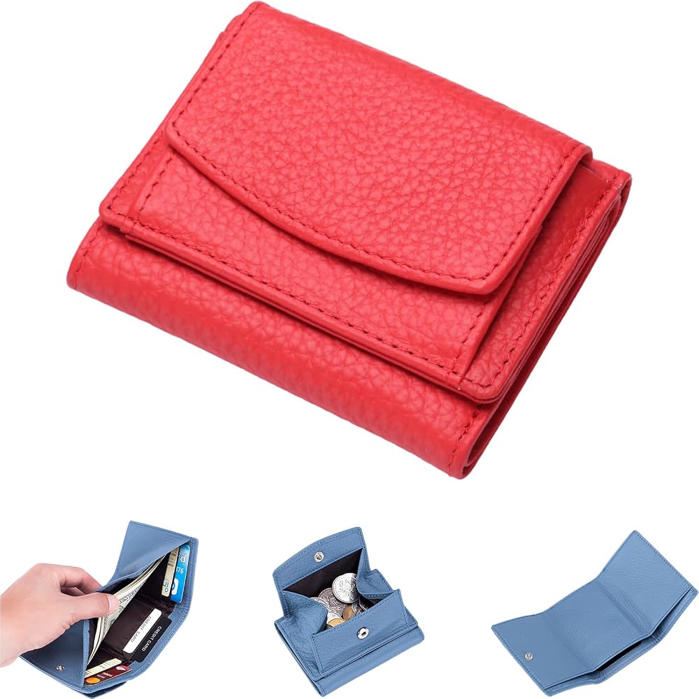 Amazon.com: NUTSE 2023 New Genuine Leather RFID Blocking Card