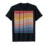 Front End Developer Groovy Retro T-Shirt
