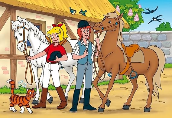 Bibi Und Tina Auf Amadeus Und Sabrina Text Schmidt Spiele - Bibi und Tina, Sabrina und Amadeus, 100 Teile Puzzle