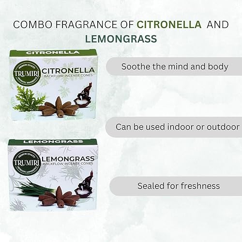 Vista 173 de Paquete combinado de conos de incienso de reflujo – 10 opio + 10 conos de incienso perfumados de cannabis