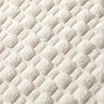 Couvertures d'oreiller à la ferme Corduroy 18 x 18 Boîte de pouce 4, Coussin moderne doux Corduroy Couvre les oreillers Couvertures de cas pour Boho Farmhouse Fall Home Decor (blanc crème)