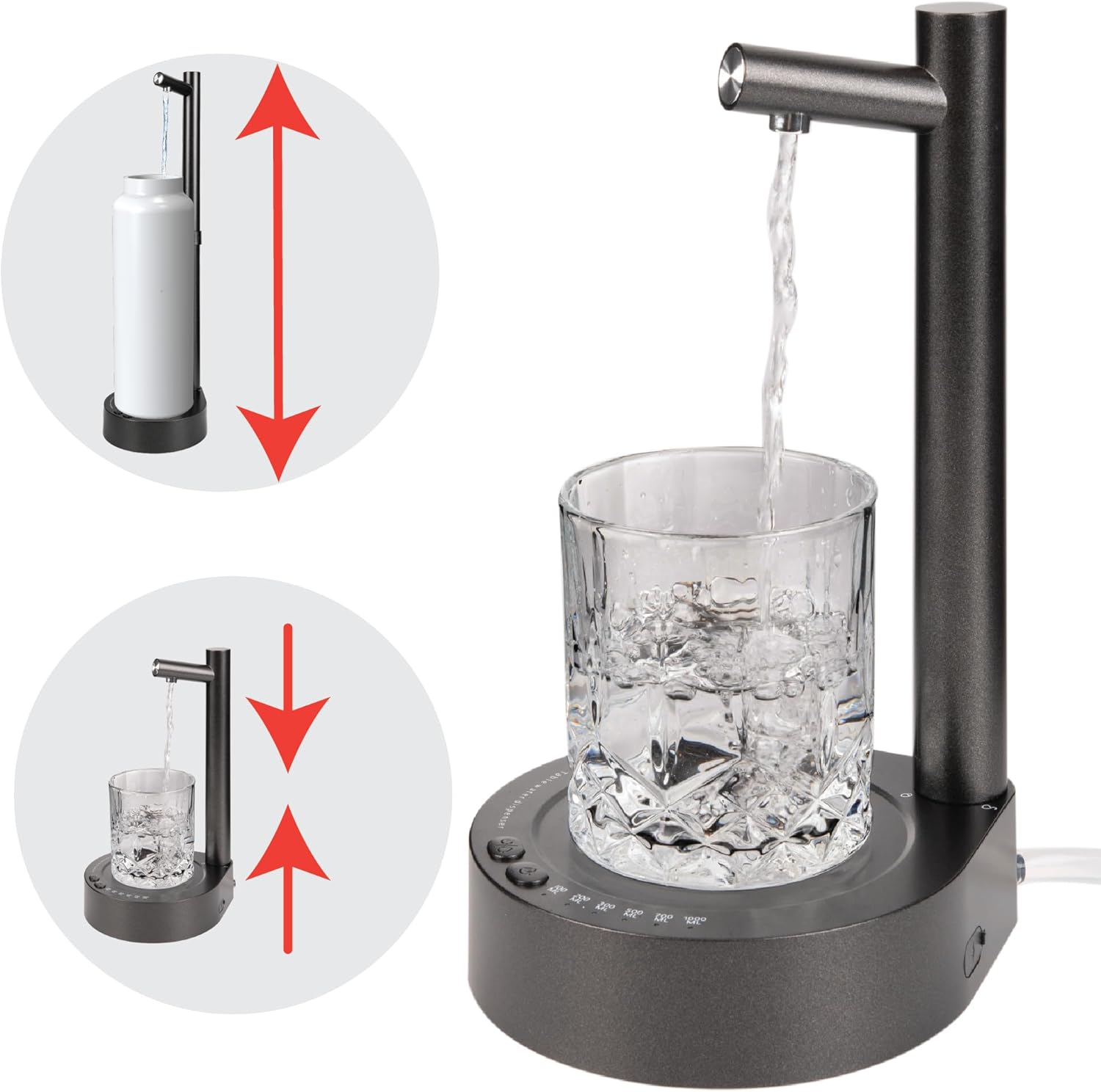 McKay Desktop Water Dispenser, Portable Water Pump for 5