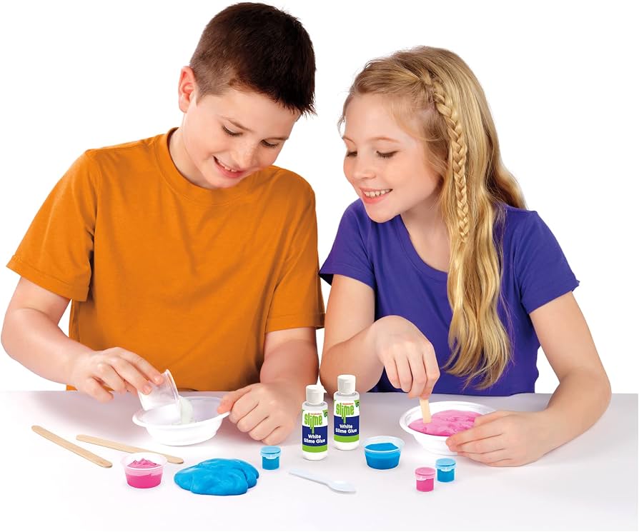 Amazon.com: Cra-Z-Art Nickelodeon Glow and Neon Slime Making Kit