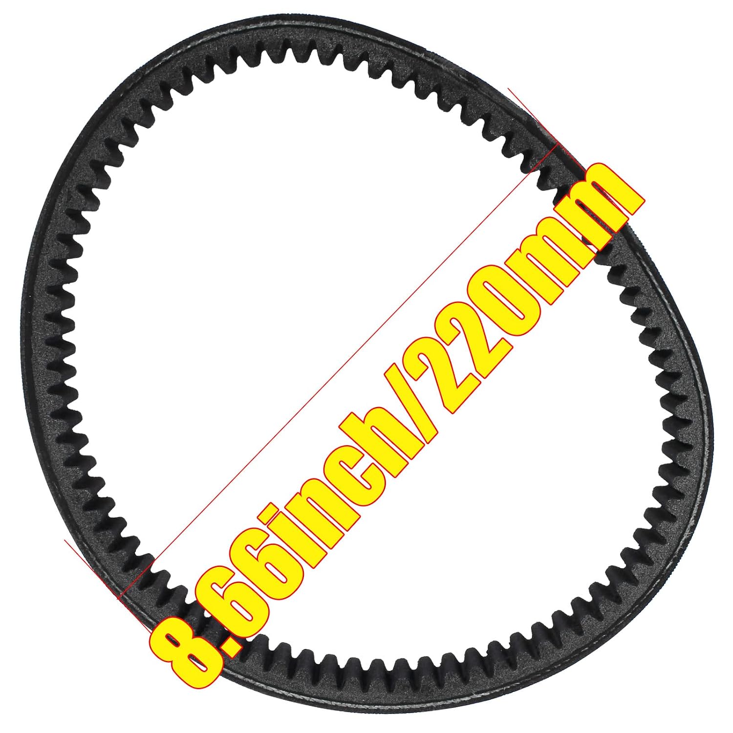 5 Pcs KT196 Drive Belt Compatible with 30 Series Torque Converter Belt Powersports Coleman KT196cc 4 Wheelers 196cc 6.5HP Comet 203589 203589A Manco 5959 Go Kart