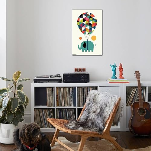 Miniatura 4 de Trends International Andy Westface - Elephant Fly High Canvas Wall Poster