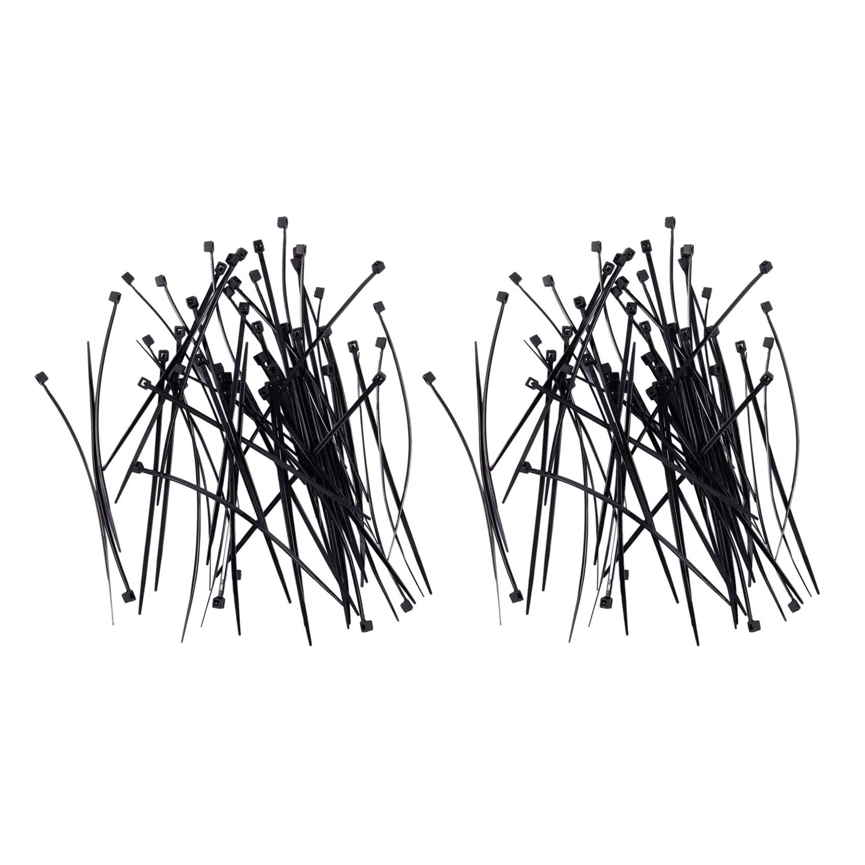 Jnchdghwa Black Cable Ties Industrial Quality Cable Ties: 100X2.5mm Color: Quantity: 100 Pieces