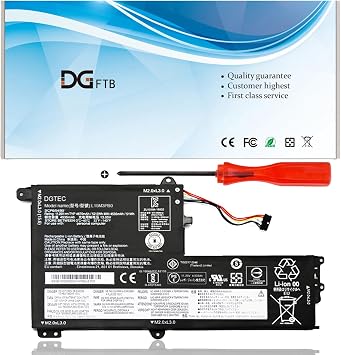 L15M3PB0 L15C3PB1 Laptop Battery for Lenovo IdeaPad 330S-14AST 330S-14IKB 330S-15ARR 330S-15AST 330S-15IKB Series L15L3PB0 5B10Q39202 5B10Q39201 5B10Q39205 Type 1 11.4V 52.5Wh /4645mAh