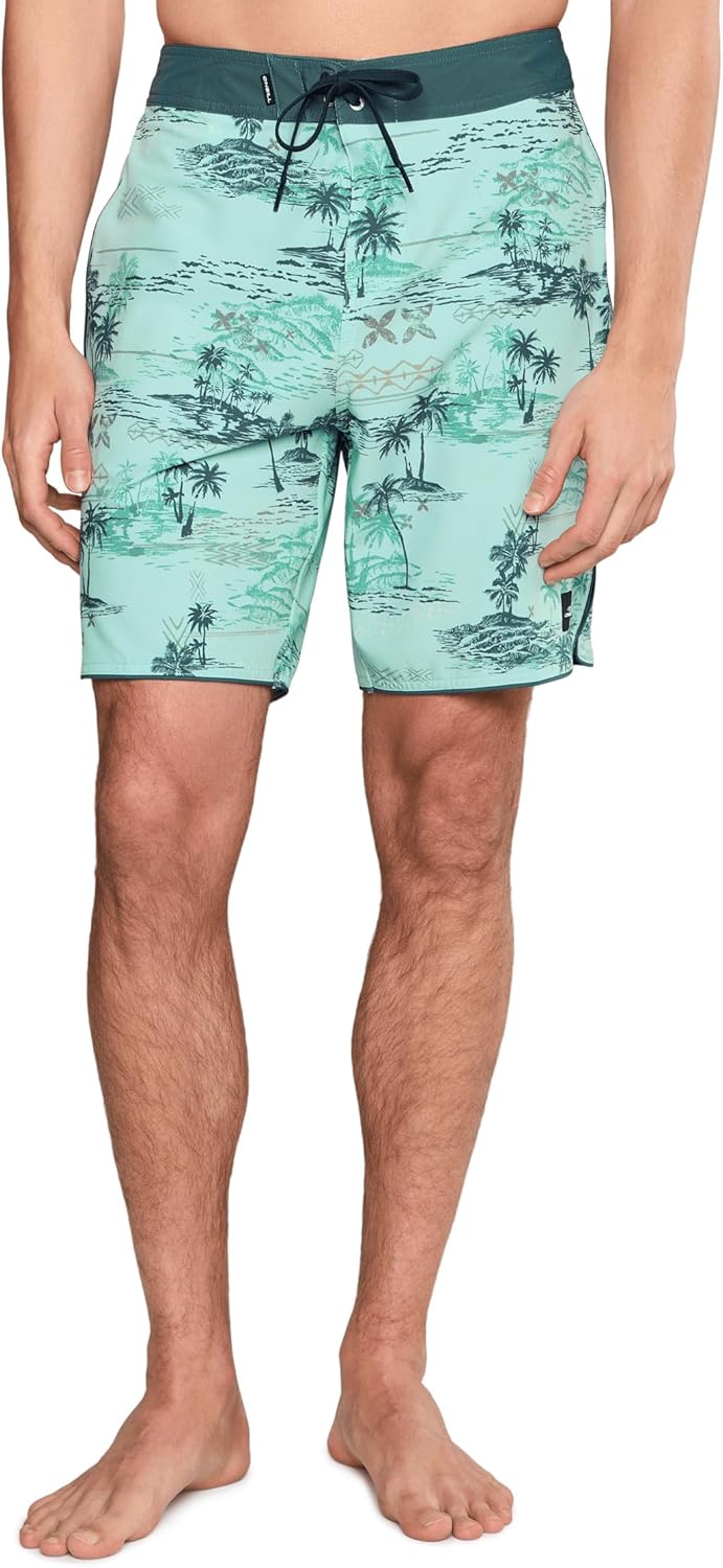 O'NEILL Men's Hyperfreak Mysto Scallop 19'' Boardshorts