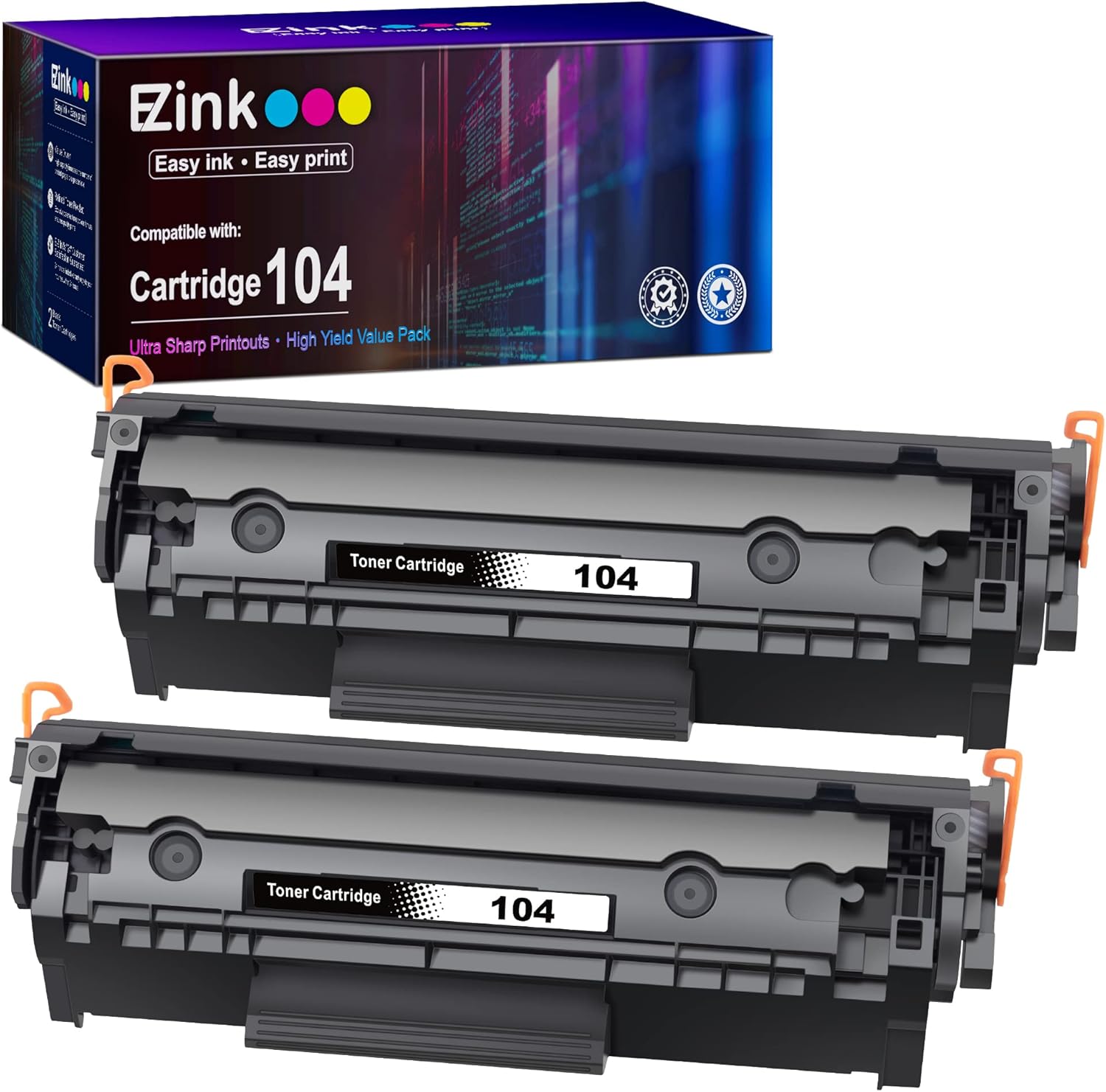 EZ Ink (TM 104 CRG104 Compatible Toner Cartridge