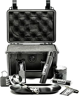 Smell Proof Storage Case with Accessories | 100% Waterproof | Odor Resistant | Durable Exterior & Flexible Handle | Portab...
