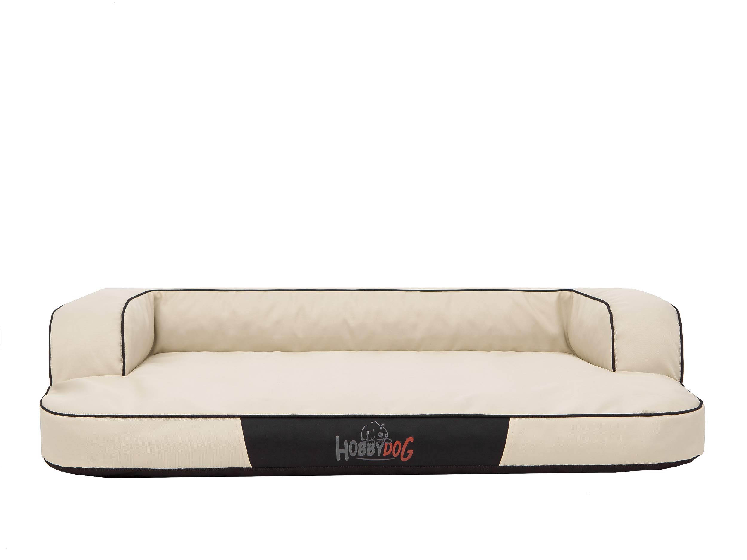 Cuccia per cani e gatti, cuccia per animali domestici, cuscino per cani, letto per cani, cuscino per cani, materasso per animali domestici, colore ecru, L – 80 x 48 cm