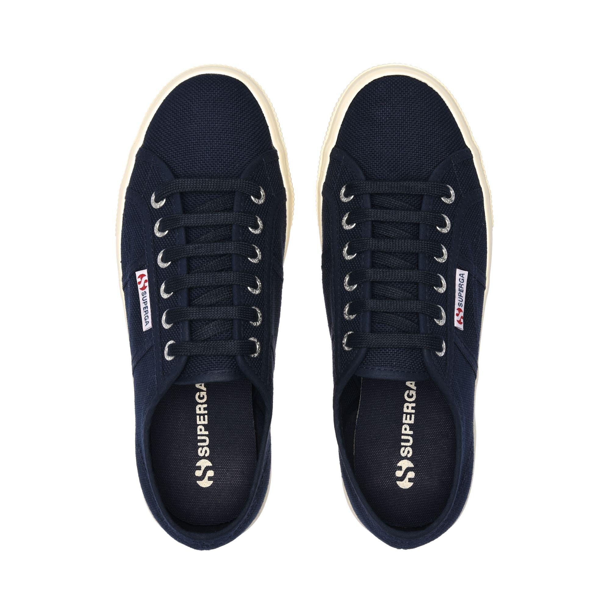 SUPERGA - Sneakers,Donna,Blu,Casual,Modello 2790 Platform,Numero: 38