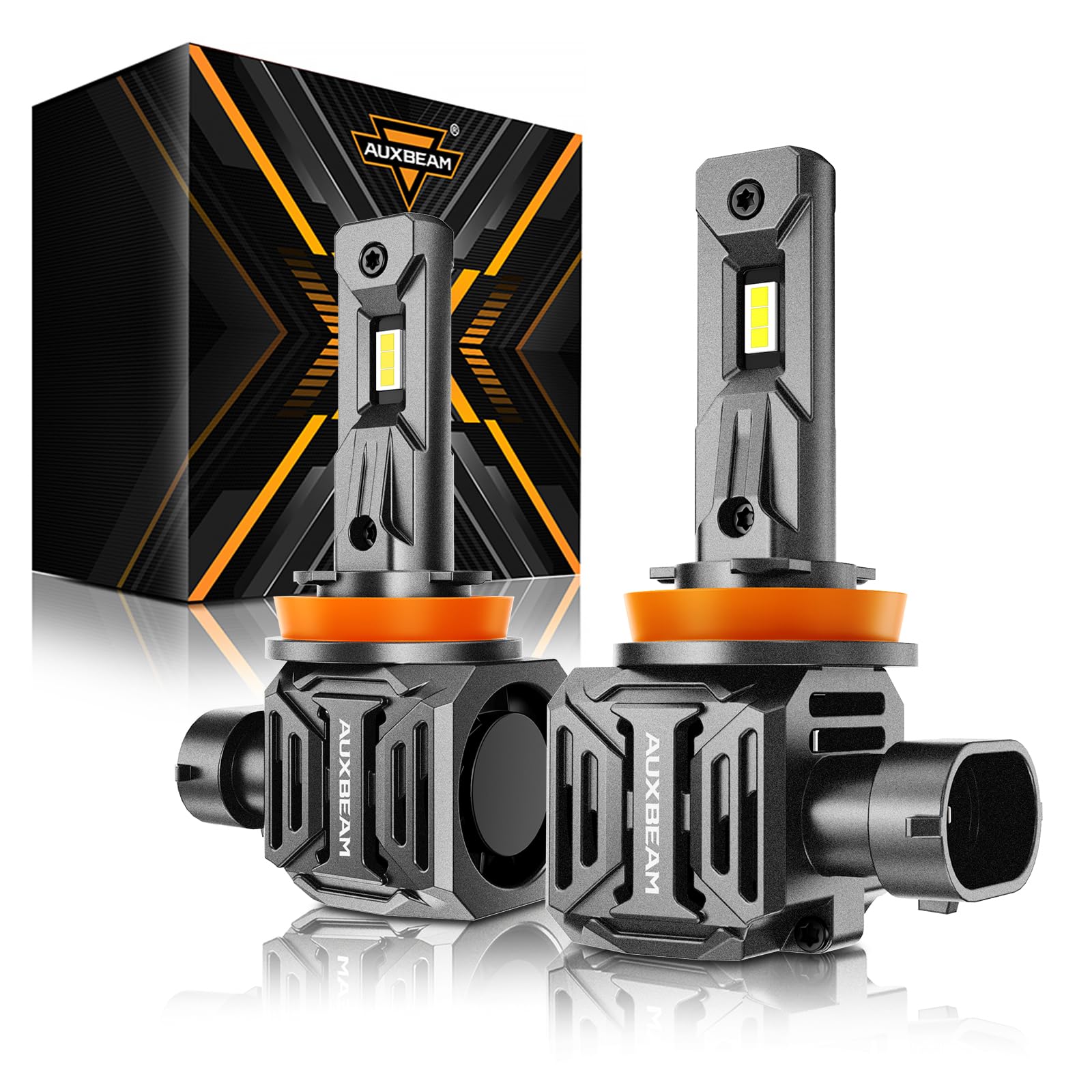 Auxbeam Q30 Series H11 H8 H9 Fog Lights Powersports Lights Offroad 24000LM