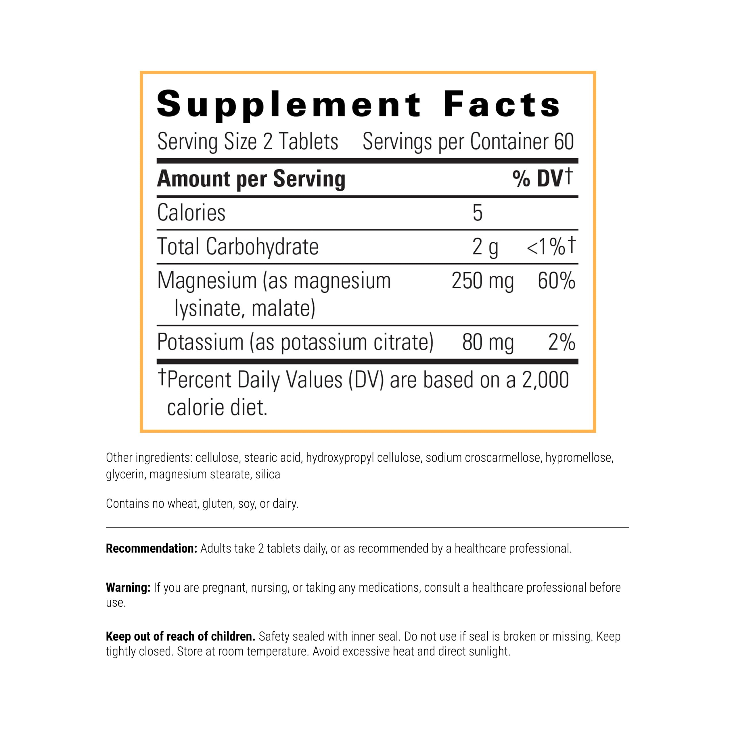 Integrative Therapeutics Krebs Magnesium Potassium Complex, 120 Tablets — Amazon image 2