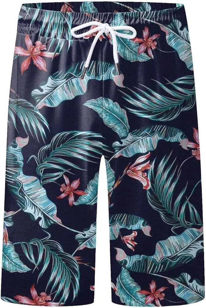 SEMPERFUN Pantaloncini Da Bagno Da Uomo, Pantaloncini Da Bagno Da Uomo Ad Asciugatura Rapida, Pantaloncini Da Bagno Per Uomini Ragazzi, Pantaloncini Da Bagno E Bauli Da Uomo, XXL, Rosa Corallo - Foto 7