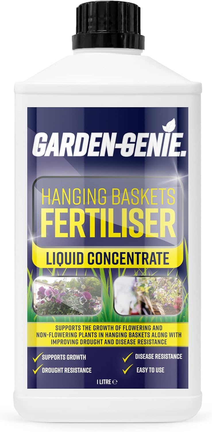 Garden Genie Hanging Baskets Fertiliser Feed Liquid Concentrate 1