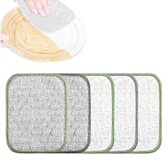 Multipurpose Wire Dishwashing Rags for Wet and Dry 2025 Upgraded Double-Sided Cleaning Cloth Reusable Wire Miracle Cleaning Cloths
