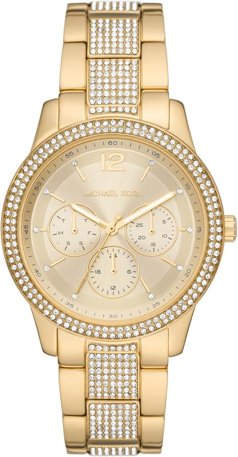 Amazon.com: Michael Kors Tibby Multifunction Gold-Tone  display picture 1