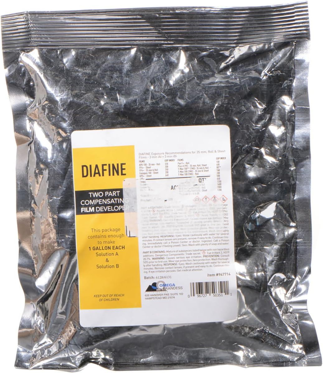 Acufine Diafine 2 Bath Black & White Film Developer Concentrate, Makes 1 Gal. of Solution