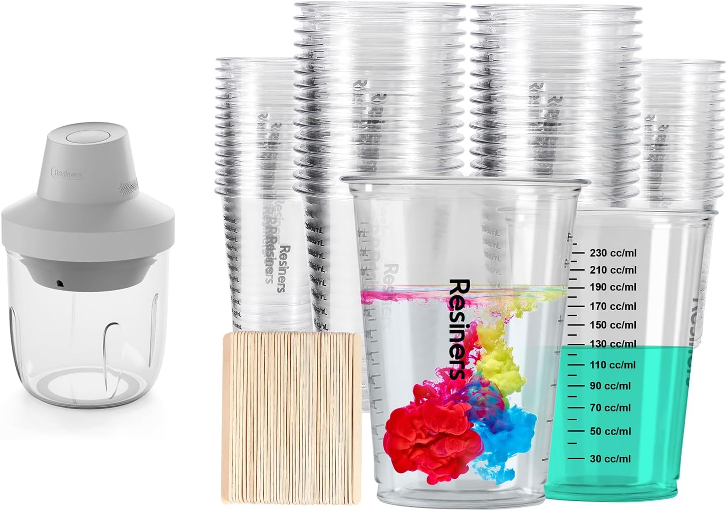 Resiners Resin Bubble Remover, 60pcs Disposable Epoxy Resin