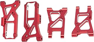 Mesimsple Alloy 4-Tec 2.0 Front & Rear Suspension A Arms Set for 1/10 4 Tec 2.0 & 3.0 RC Upgrade Parts