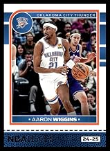 2024-25 Hoops #192 Aaron Wiggins Oklahoma City Thunder NBA Basketball Base Trading Card