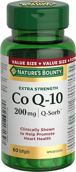 Nature's Bounty CoQ10 200mg Extra Strength Softgels