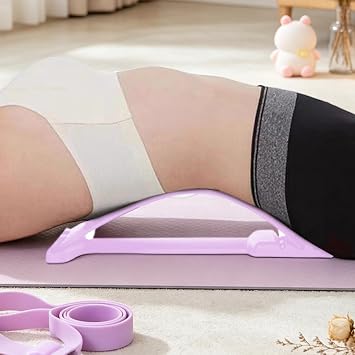 Back Arching Stretcher with Massage Points, Multi-Level Adjustable