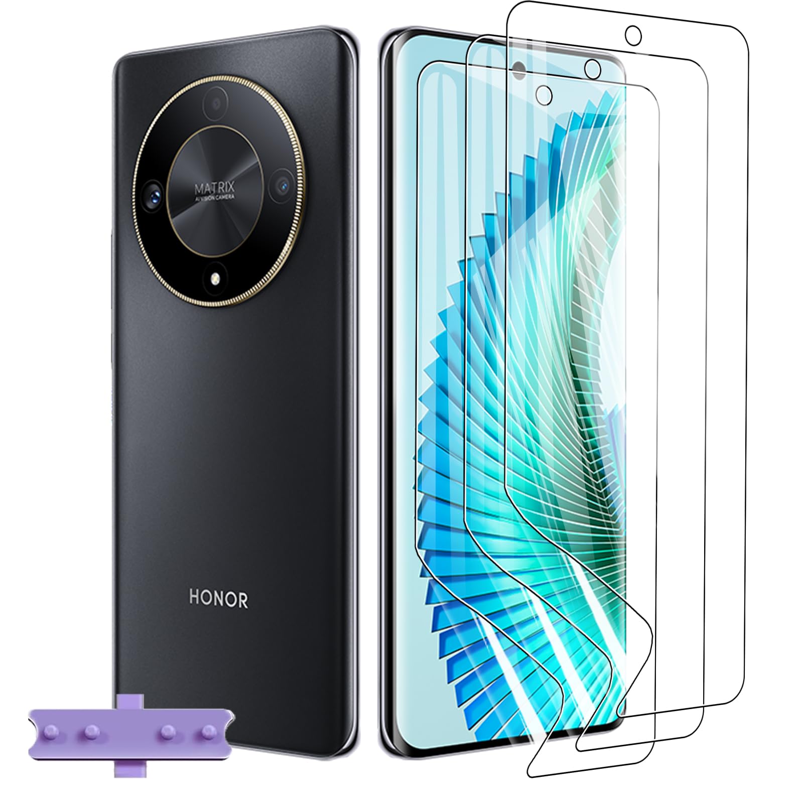 3 pezzi pellicola protettiva idrogel anteriore per Honor Magic 7
