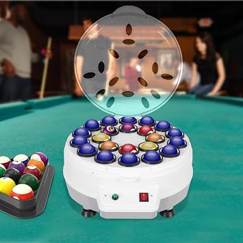 Pool Ball Cleaning Machine Automatic Pool Balls Cleaner Electric Billiard Ball Cleaner Billiard Ball Polisher Snooker Washing Machine