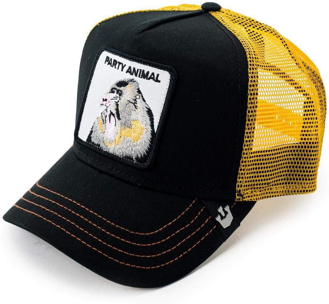 Goorin Bros. Trucker Cap AFFE/Party Animal Black - One-Size