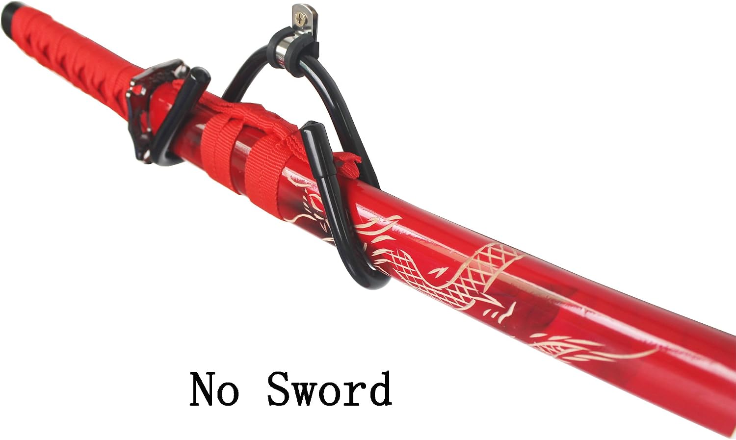 YYST Sword Display Rack Sword Wall Mount Sword Wall Rack Sword Holder 4/PK – No Sword