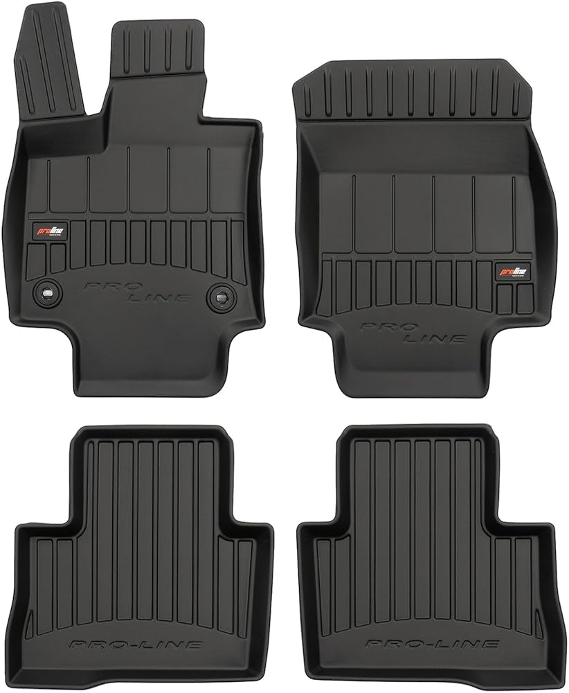 3D rubberen matten element Maatwerk vloermatten TOYOTA RAV4 2018- Kombi-XA50 hybride- 4st