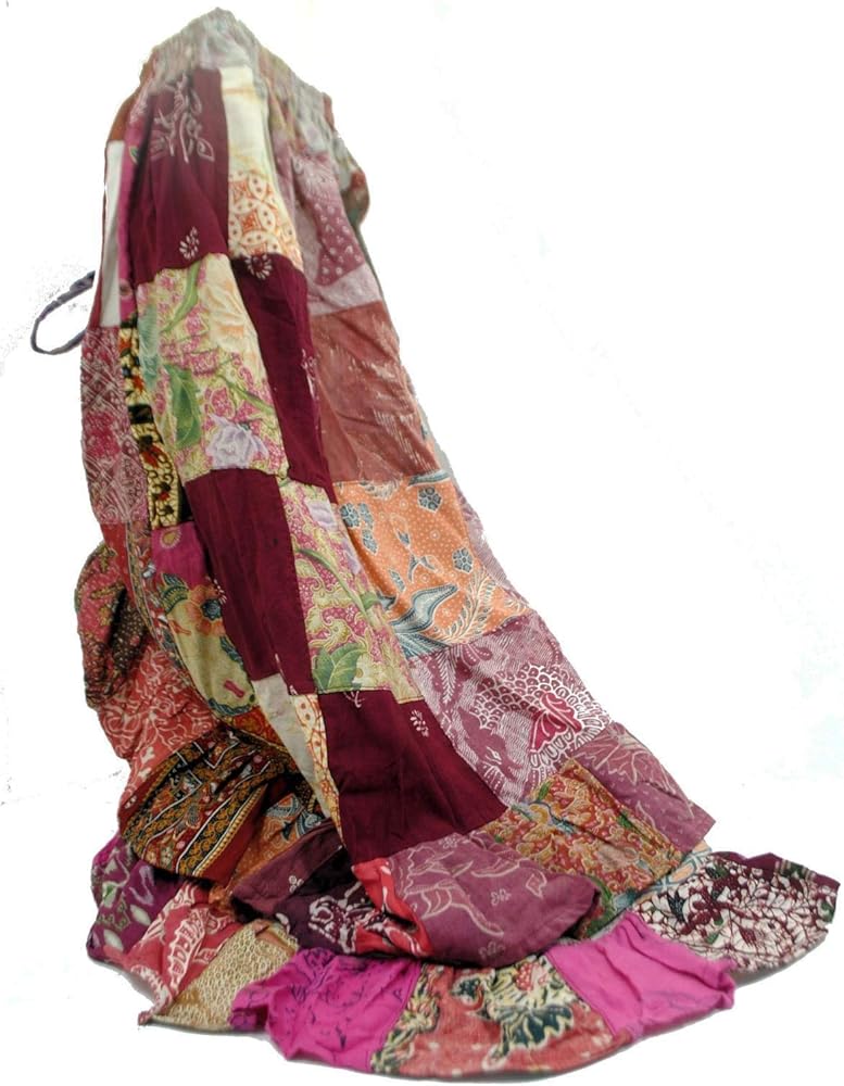 Gonna corta fantasia patchwork – nanà italian heart
