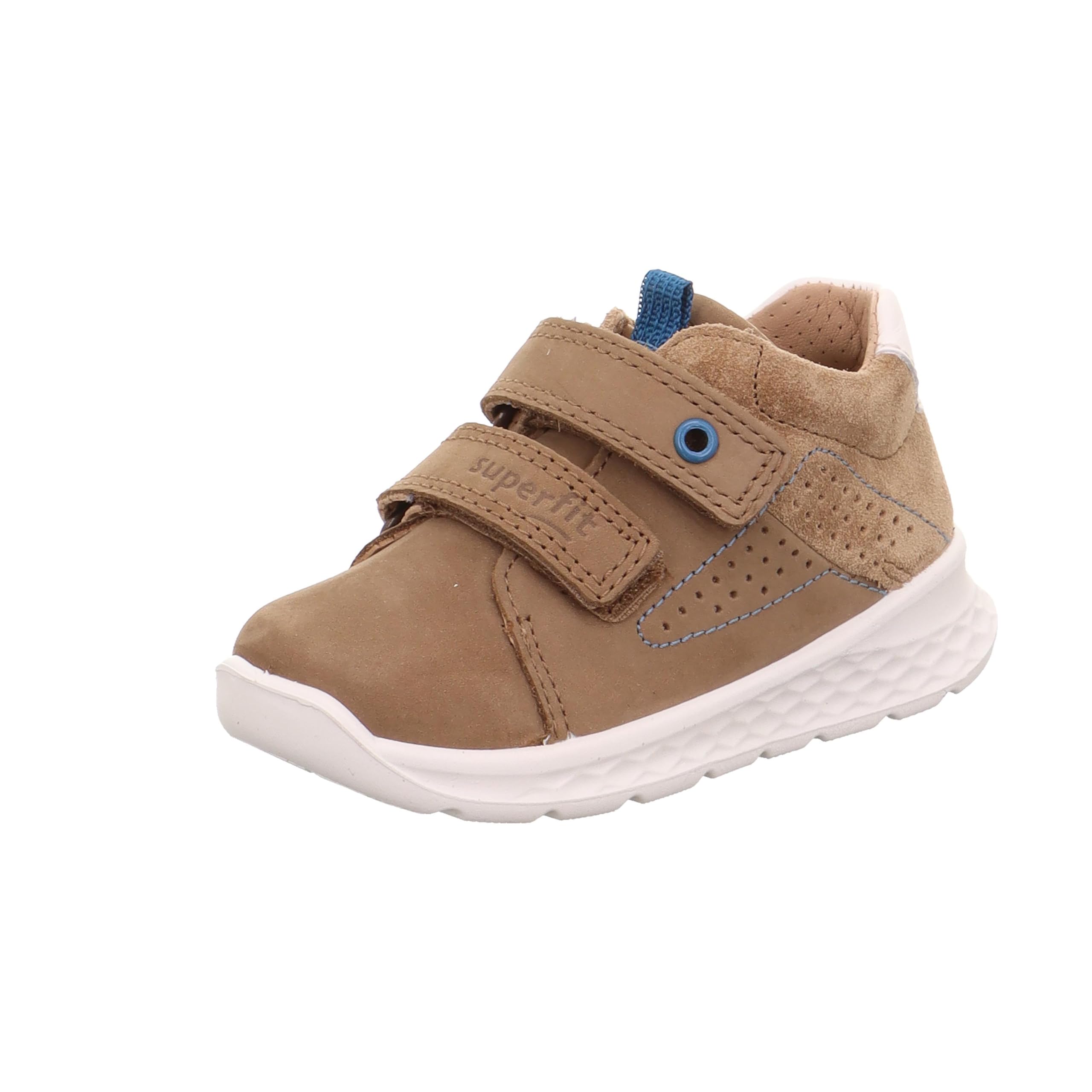 Superfit Jungen Breeze Lauflernschuhe, Braun Blau 3000, 28 EU Schmal