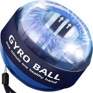 Pelota Giroscópica para Muñeca con Bolsa Original,Fortalecimiento del Brazo Fortalecimiento de la Muñeca para Huesos y Músculos