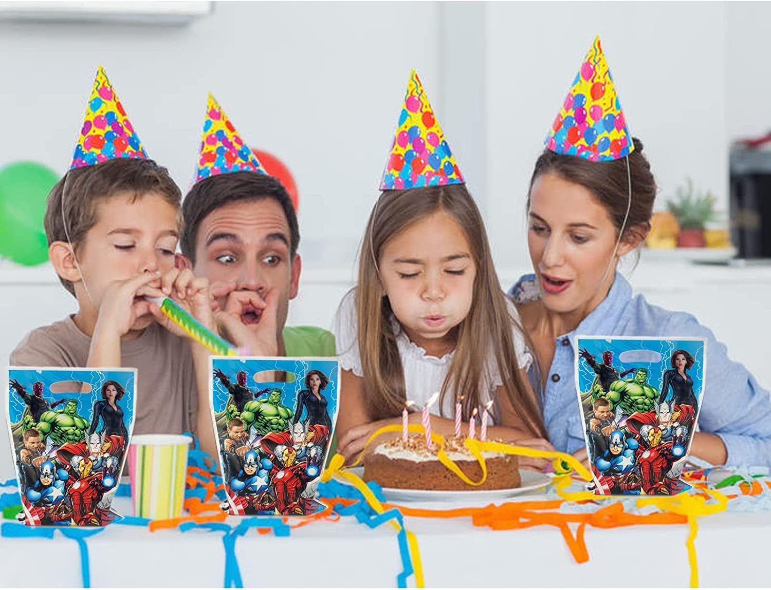Losede 30pcs Birthday Party Gift Bags Candy Bags Goody Bags,Birthday Party Supplies Decorations
