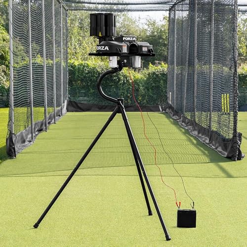 FORZA V90 Twin Wheel Cricket Bowling Machine | 90mph Speed, Dynamic Swing & Spin – Optional Auto Feeder