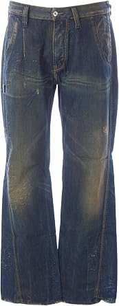 Blue Blood Men's Don Distressed Denim 