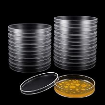 Plastic Petri Dishes with Lids, Single-use Petri Dish,Laboratory Petri Dish, Clear Stackable Culture Dishes for Lab Experiment, Biology, School Science Project, Myclogy. (36, 60 * 15mm)