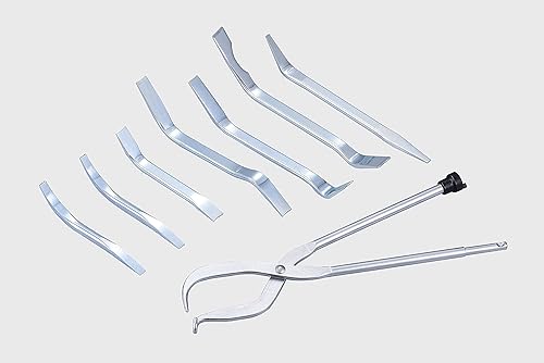 Miniatura 4 de Kauplus Kit de servicio de frenos, juego de herramientas de freno de tambor profesional de 14 piezas con medidor de forro de freno..